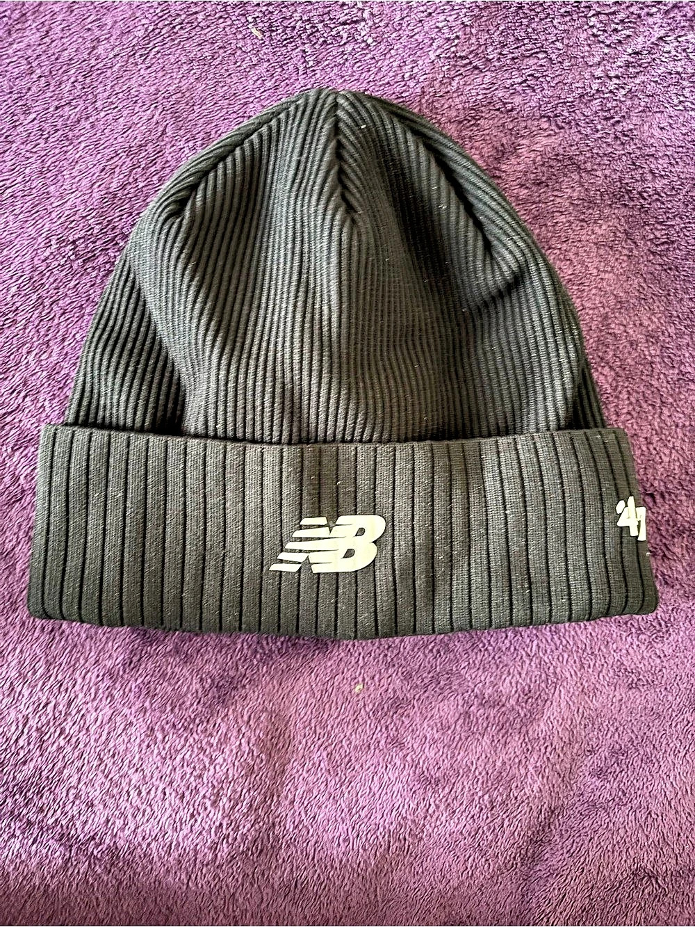 New Balance x '47 Cuff Knit Beanie Black